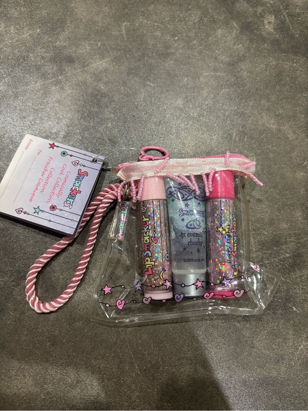 Vintage Y2K Bonne Bell Lip Smacker Cosmically Cool Gift Set NWT Rare